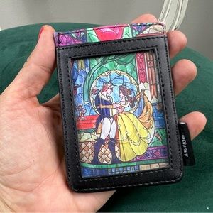 Loungefly Disney Princess Castle Series Belle Cardholder Princess Castle Series